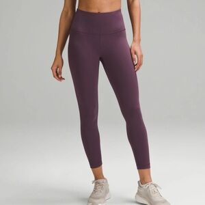 Lululemon Wunder Train Ribbed High-Rise Tight 25”